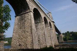 The Menai Bridges - Menai Suspension Bridge